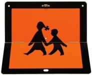 Klappbares Schulbus-Schild Standard