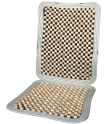 Holzkugel Sitzauflage beige