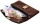 Geldtasche weinrot