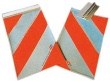 Warnmarkierung rechts