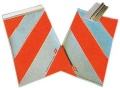 Warnmarkierung links