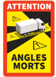 Toter-Winkel Aufkleber 5er Pack
