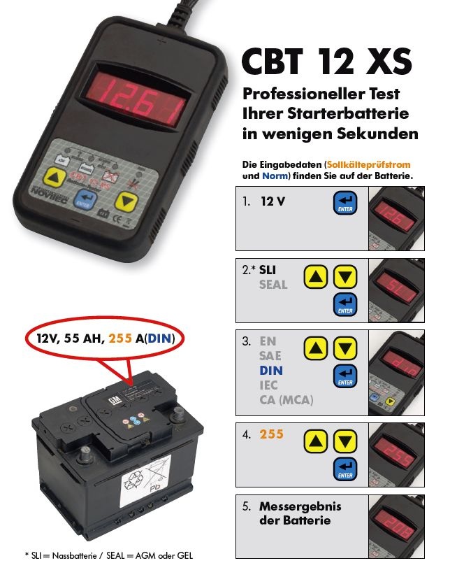 Batterie-Tester